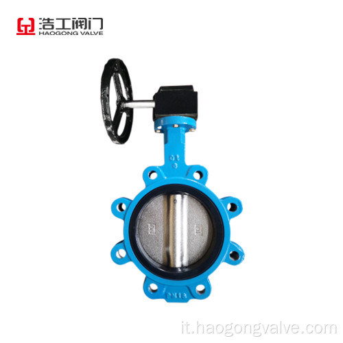 Valvola farfalla foderata di EPDM PTFE